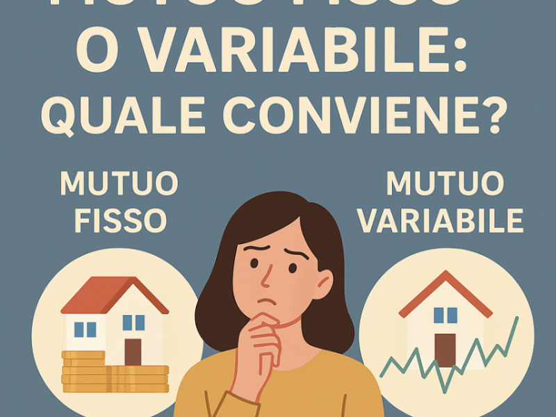 Mutuo Fisso o Variabile: Quale Conviene?