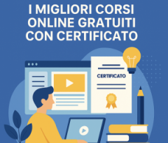 I MIGLIORI CORSI ONLINE GRATUITI CON CERTIFICATO