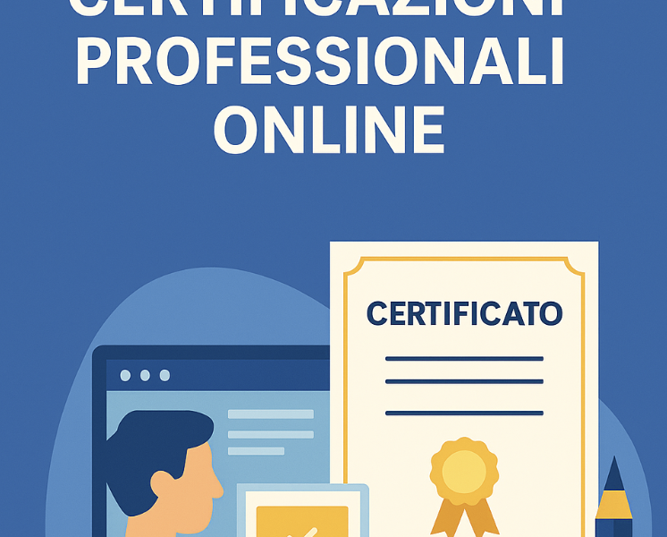 Come ottenere certificazioni professionali online