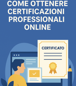 Come ottenere certificazioni professionali online