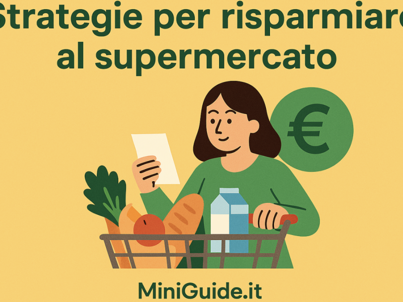 Strategie per risparmiare al supermercato