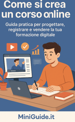 Come creare un corso online: MiniGuida pratica 2025
