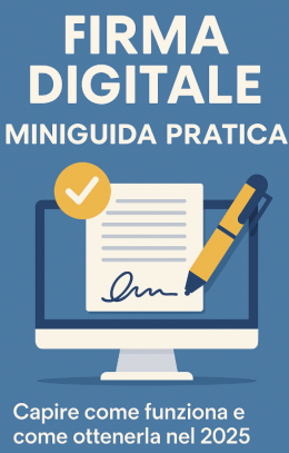 Firma digitale: MiniGuida pratica per capire come funziona e come ottenerla nel 2025