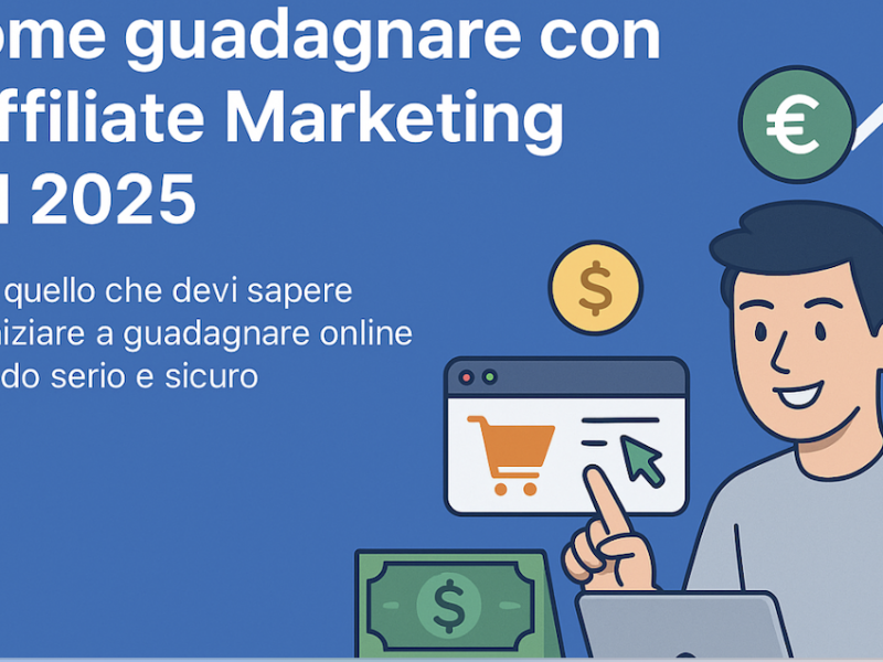 Come guadagnare con l’Affiliate Marketing nel 2025