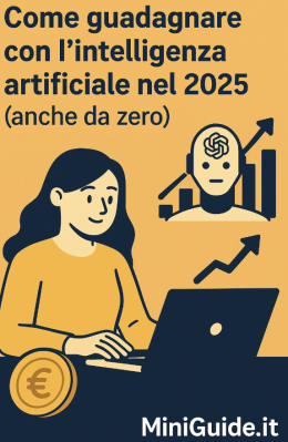 Guadagnare con l’AI nel 2025: MiniGuida completa per iniziare