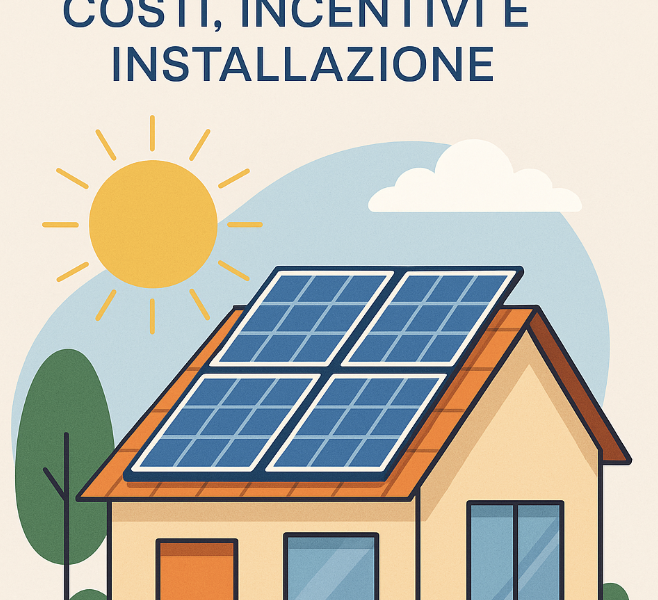 Pannelli Solari 2025: costi, incentivi fiscali e guida all’installazione