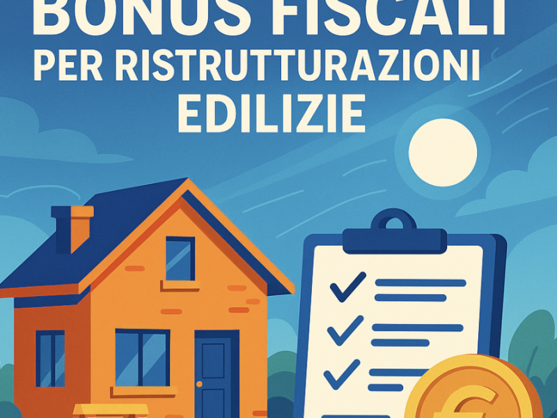 Bonus Fiscali per Ristrutturazioni Edilizie
