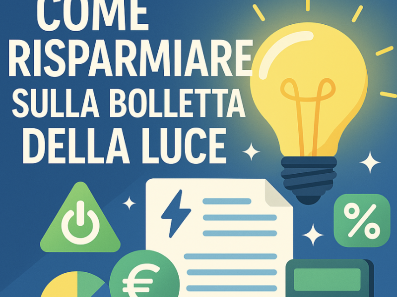 Come Risparmiare sulla Bolletta della Luce