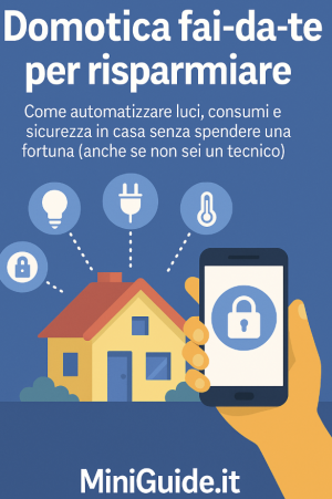 Domotica fai-da-te per risparmiare: MiniGuida 2025 per automatizzare casa senza spendere troppo