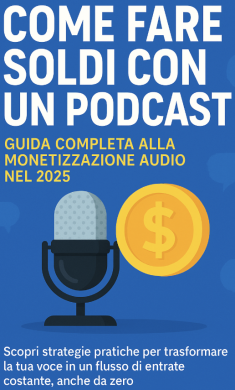Come fare soldi con un podcast: guida completa alla monetizzazione audio nel 2025