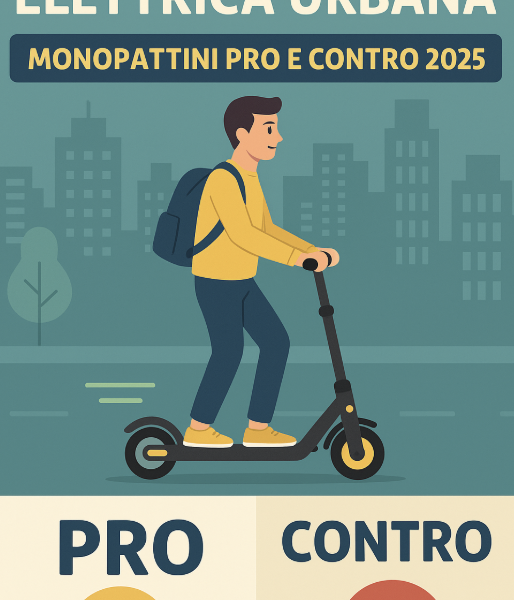 Micro-mobilità Elettrica Urbana – Monopattini Pro e Contro 2025