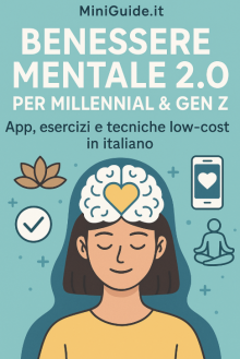Benessere Mentale 2.0 per Millennial & Gen Z