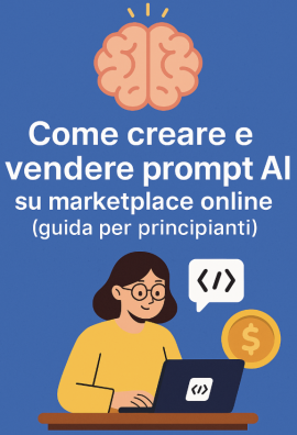 Vendere prompt AI online – MiniGuida 2025 per principianti