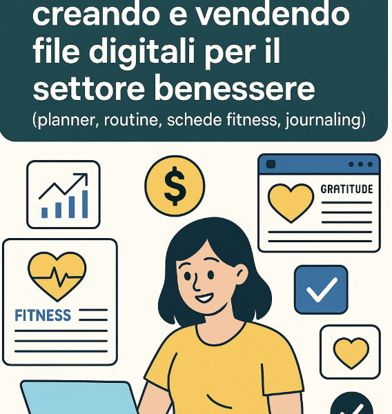 Guadagnare con file digitali benessere: MiniGuida 2025