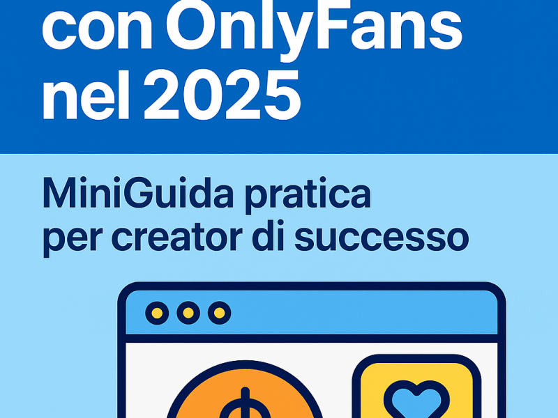 MiniGuida 2025: guadagnare con OnlyFans in modo professionale