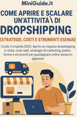 Creare un Negozio Dropshipping in Italia