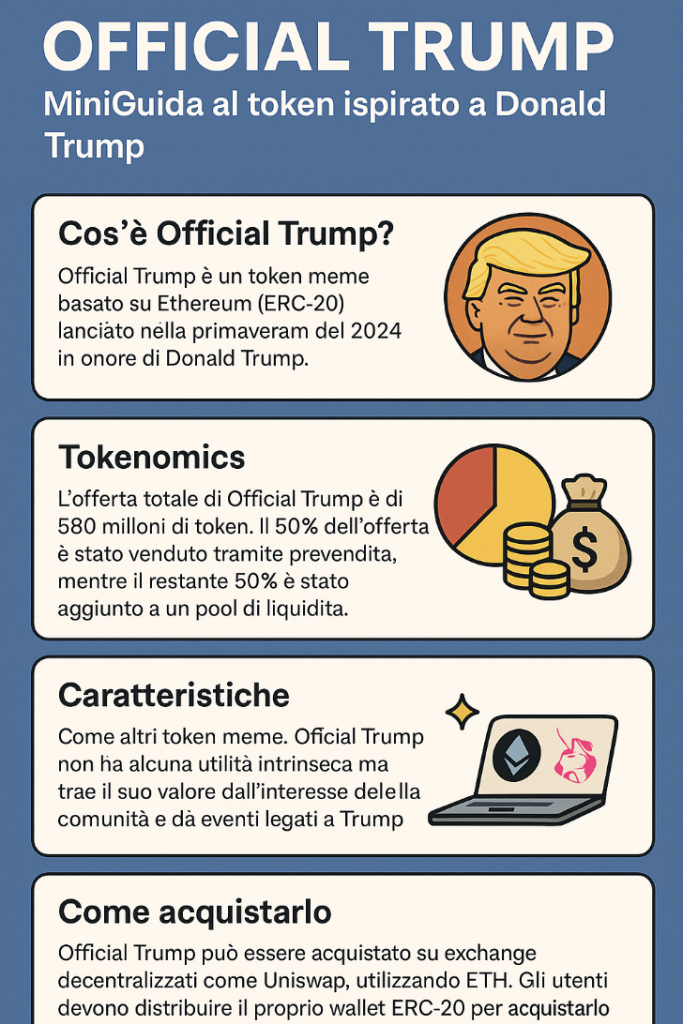 Official Trump: MiniGuida al token ispirato a Donald Trump