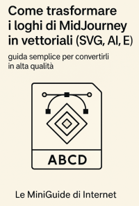 MidJourney - Come trasformare i loghi di in vettoriali