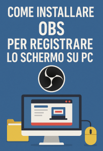 Come installare OBS per registrare lo schermo su PC
