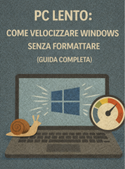 PC lento: come velocizzare Windows senza formattare (guida completa)