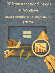 PC lento o che non funziona su Windows: cause comuni e soluzioni pratiche (2025)