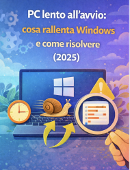 PC lento all’avvio: cosa rallenta Windows e come risolvere (2025)