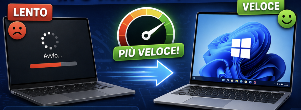 Windows Lento all'Avvio: Come Velocizzarlo in 5 Minuti (2026)