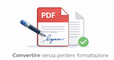 Problemi comuni: non salva, firma sgranata, PDF enorme, pagine spostate