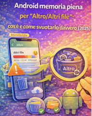 Android memoria piena per “Altro/Altri file”: cos’è e come svuotarlo davvero (2025)