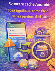 Svuotare cache Android: cosa significa e come farlo senza perdere dati (2025)