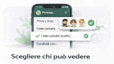 Mostrare lo Stato solo ad alcuni contatti