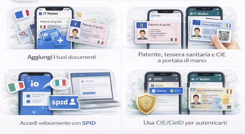 IT Wallet e Documenti su App IO: guida completa (patente, tessera sanitaria, CIE/CieID e SPID) (2026)