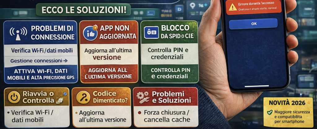 App IO Non Funziona: Come Risolvere i Problemi più Comuni (2026)