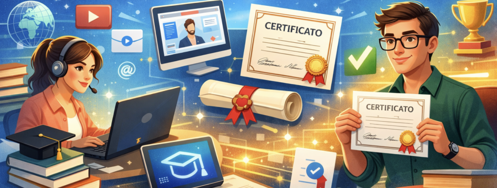 Corsi Online Gratuiti: Guida Completa a Piattaforme, Attestati e Certificati (2026)