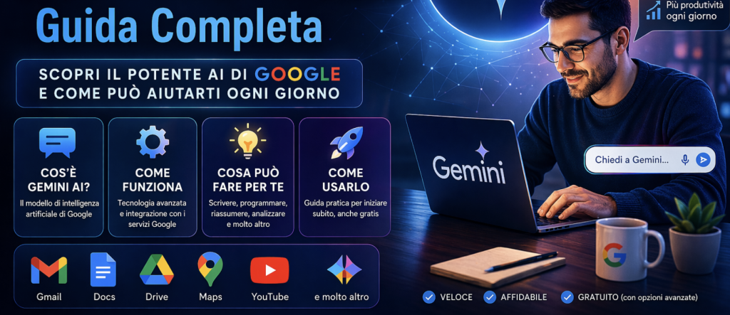 Gemini AI Cos'è e Come Funziona: MiniGuida Completa