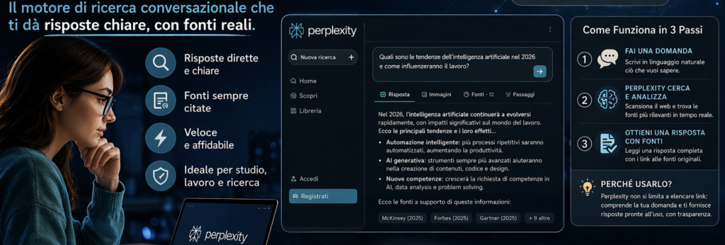 Perplexity AI: Cos'è e Come Funziona (2026)