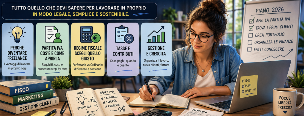 Freelance e Partita IVA: MiniGuida Completa per Iniziare (2026)