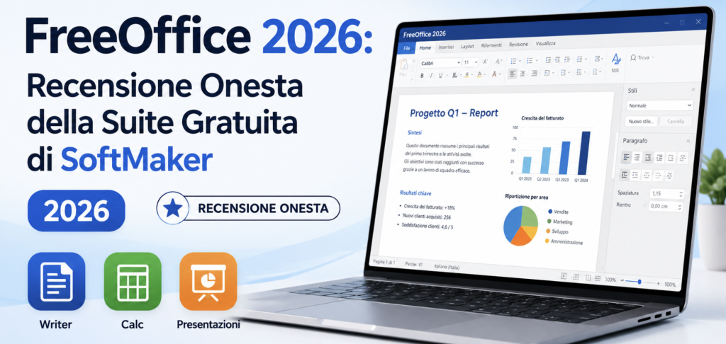 FreeOffice 2026: Recensione Onesta della Suite Gratuita di SoftMaker