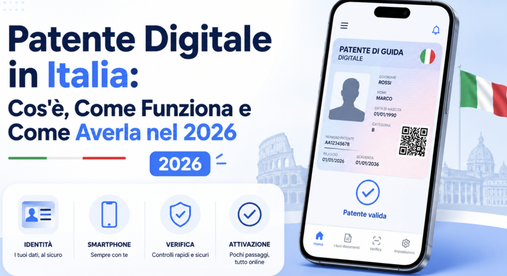 Patente Digitale in Italia: Cos'è, Come Funziona e Come Averla nel 2026